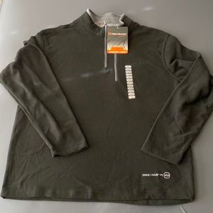 NWT Free Country microtech fleece, 1/4 zip, size XL